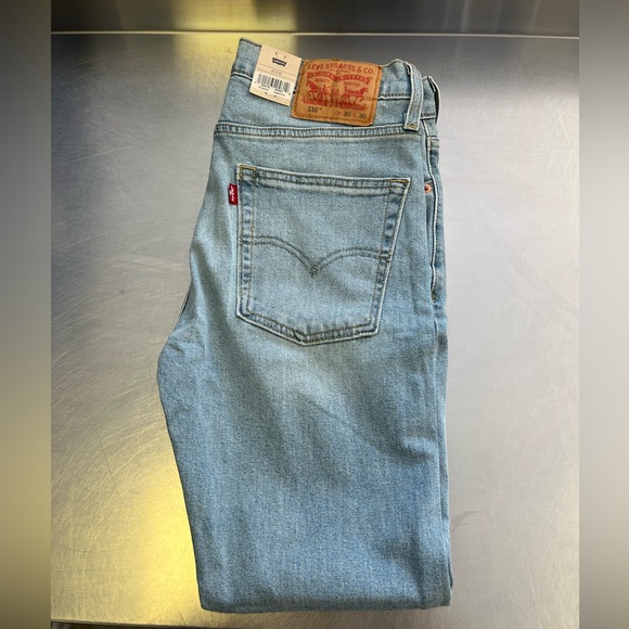 Levi's Men's Classic Blue 510 Skinny Jeans - Picture 1 of 5